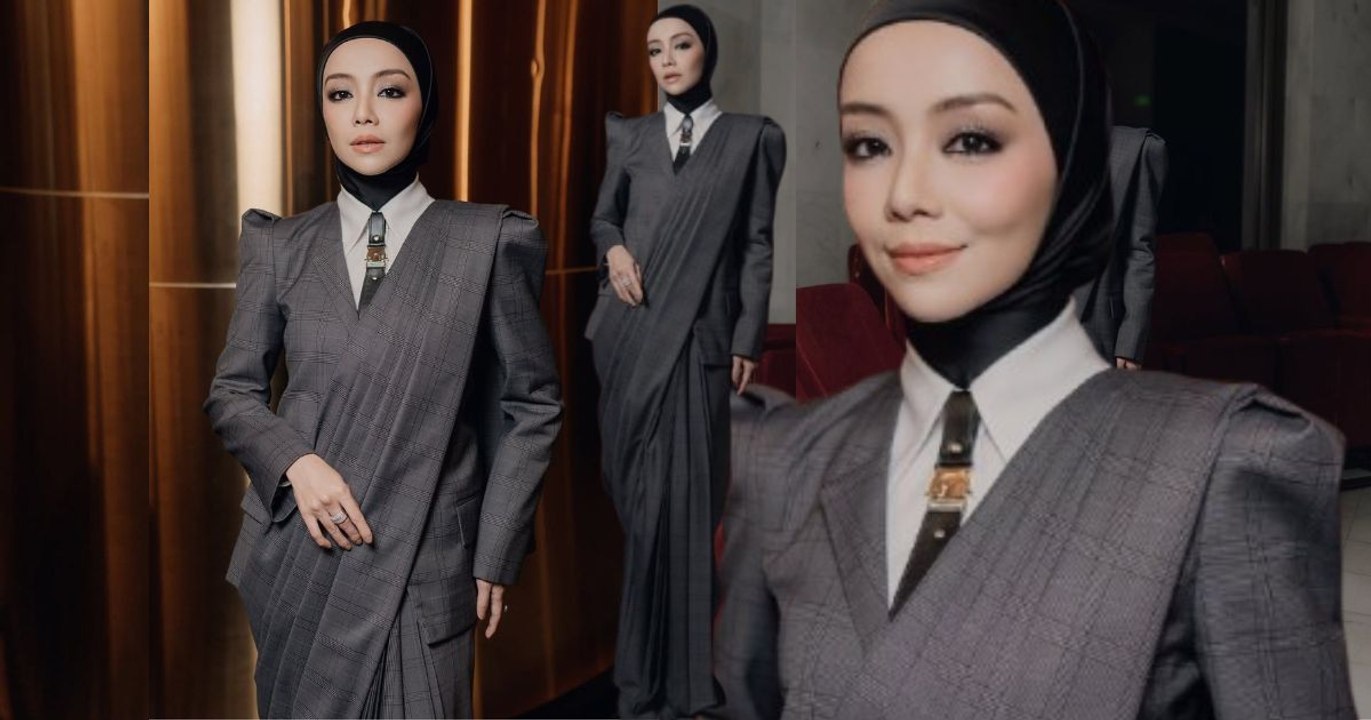 Tampil Anggun Dengan Dress Suit, Gaya MIRA FILZAH Raih Tumpuan Lensa