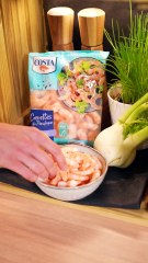 OPS Costa - Brochettes de crevettes laquées miel & gingembre