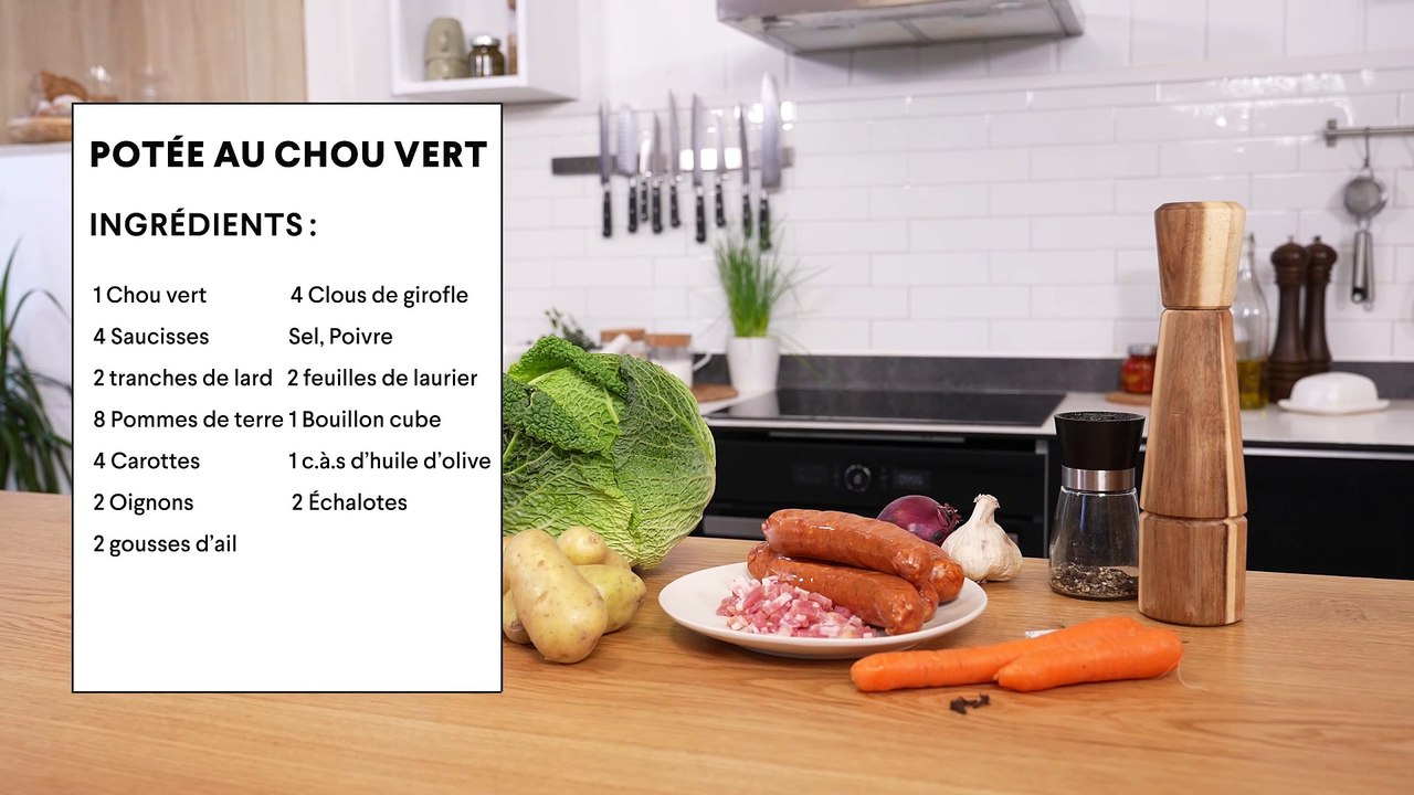 Potée au chou vert