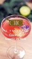 Cocktail Cosmo de Noël