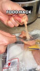 Dénerver aiguillettes de poulet