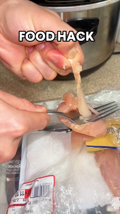 Dénerver aiguillettes de poulet