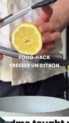 Food hack presser un citron
