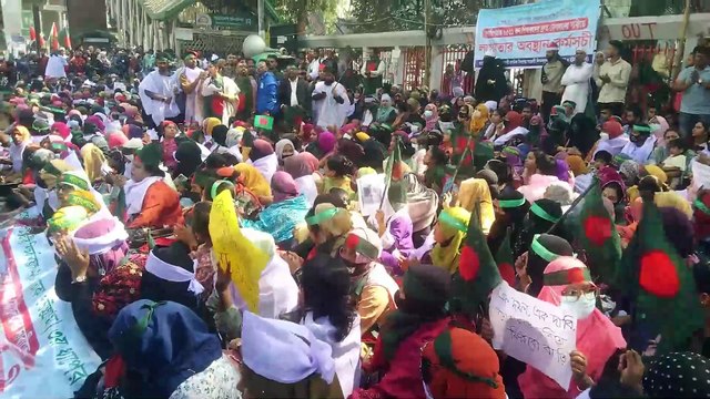 নন-এমপিও শিক্ষক ঐক্য পরিষদ এমপিওভুক্ত না করে ঘরে ফিরে যাবেনা ঘোষনা