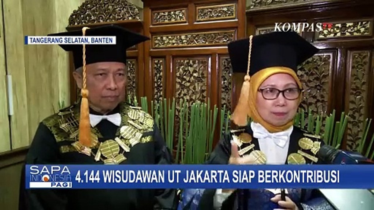 Universitas Terbuka Jakarta Gelar Wisuda, Tekankan Kuliah Fleksibel