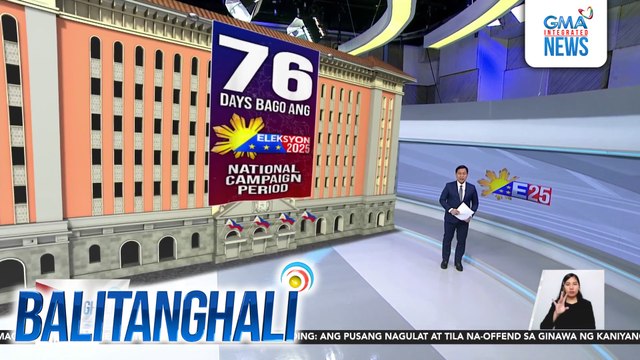 Ilang senatorial candidate, nag-ikot sa iba't ibang lugar at inilatag ang kanilang mga plataporma | Balitanghali