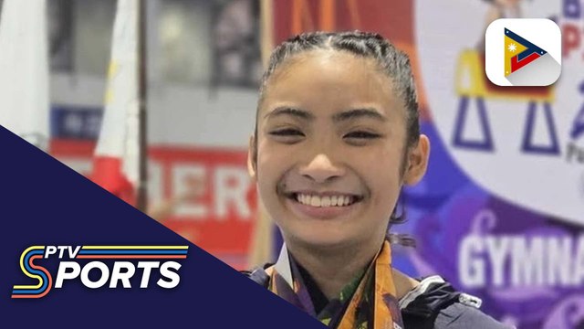 Filipina gymnast Haylee Garcia, panalo ng dalawang silver medals sa 2025 WOGA Classic
