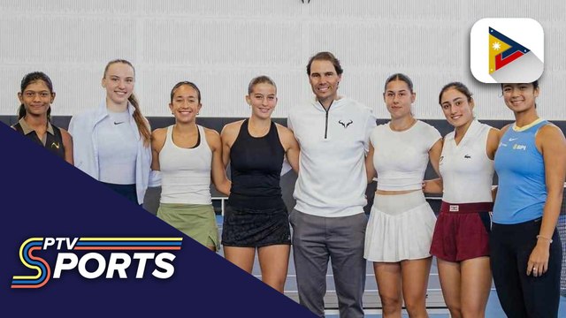 Tennis icon Rafael Nadal, kinilala ang mga Rafael Nadal Academy Scholars kabilang na si Alex Eala