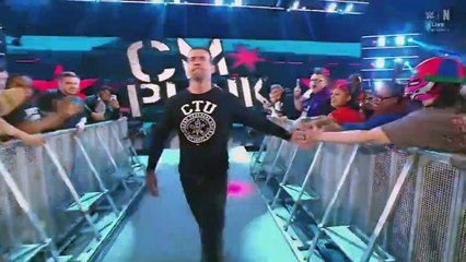 logan paul and cm punk wwe raw segment