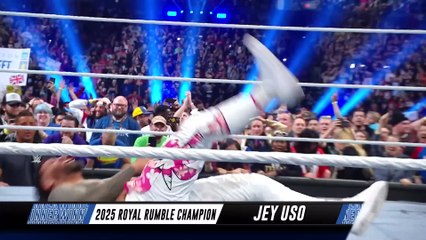 Jey Uso wins the Men's Royal Rumble Match_ Royal Rumble 2025 highlights