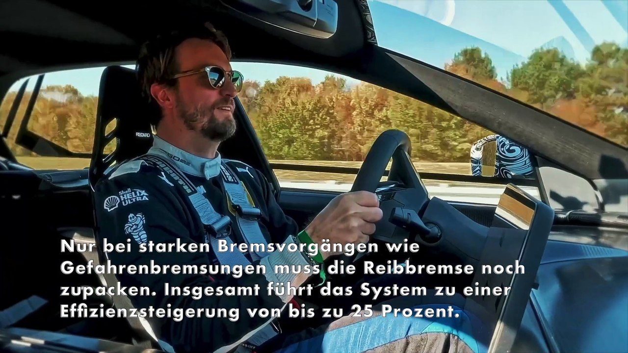 Der BMW Vision Driving Experience - 25 Prozent Effizienzsteigerung durch Rekuperation