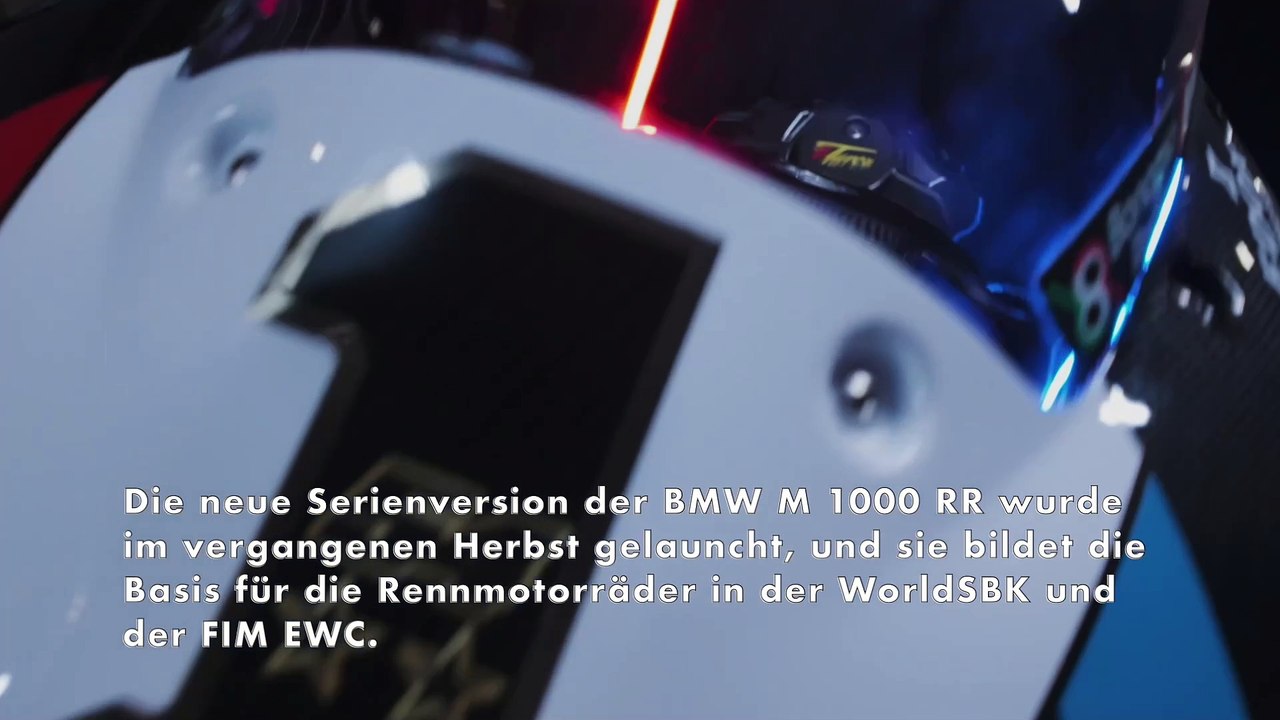 BMW Motorrad Motorsport - Die neue #1 BMW M 1000 RR für die WorldSBK