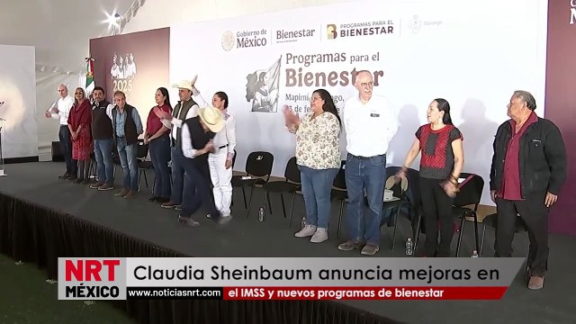 Claudia Sheinbaum anuncia mejoras en el IMSS y nuevos programas de bienestar