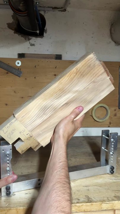 ferrari en bois