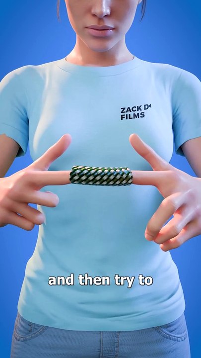 How Chinese Finger Traps Work 🤔