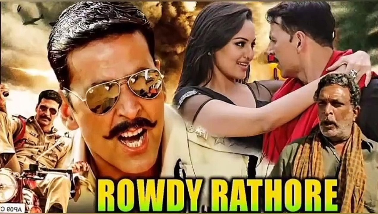 Rowdy Rathore Full HD Movie 2012 Akshay Kumar Sonakshi Sinha Nassar Supreeth Reddy
