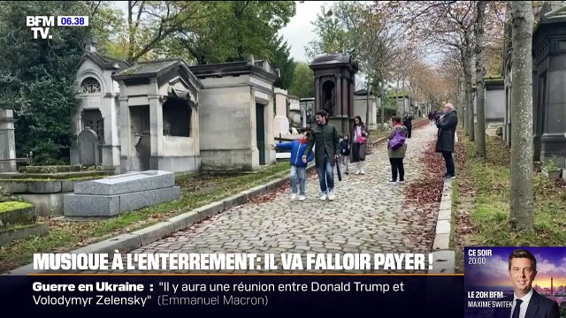 Enterrement: il faudra désormais payer pour y diffuser de la musique