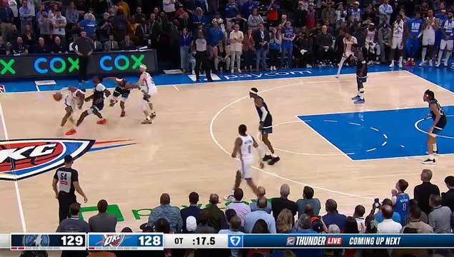 Edwards denies Gilgeous-Alexander with a huge block in overtime