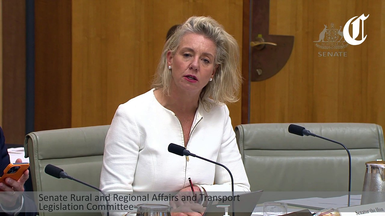 Bridget McKenzie at Senate estimates
