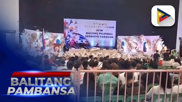 OFW Bagong Pilipinas Serbisyo Caravan, umarangkada na sa San Fernando City, Pampanga;