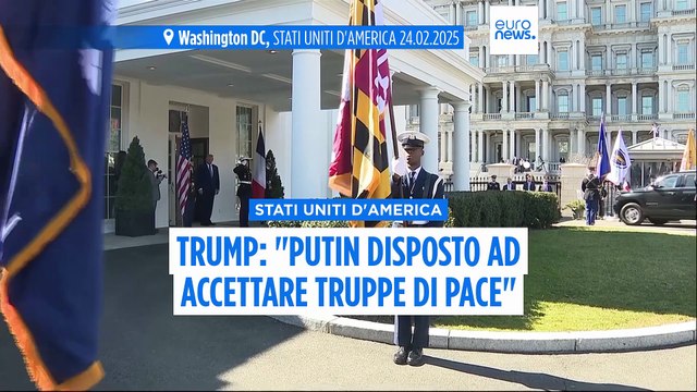 Ucraina, Trump a Macron: Putin accetterà forze di pace europee, guerra finirà presto