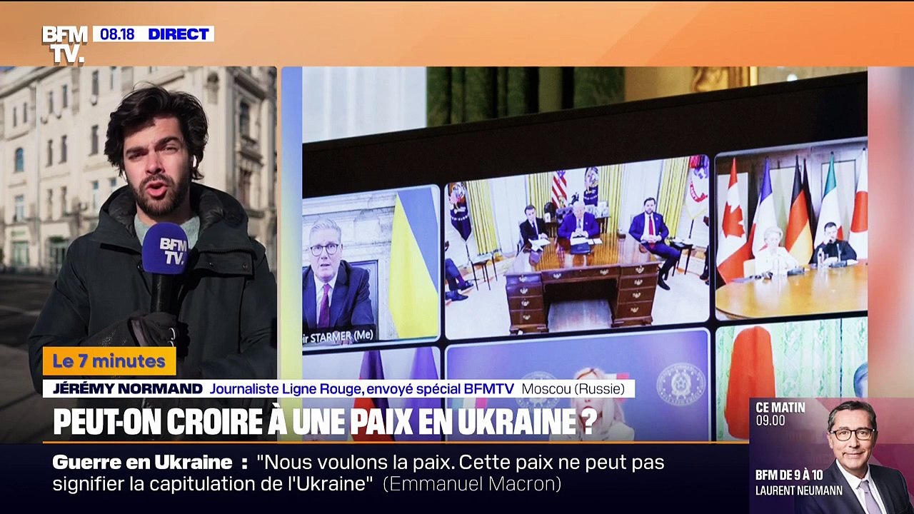 7 MINUTES POUR COMPRENDRE - Peut-on croire à une paix en Ukraine après l'échange entre Emmanuel Macron et Donald Trump?