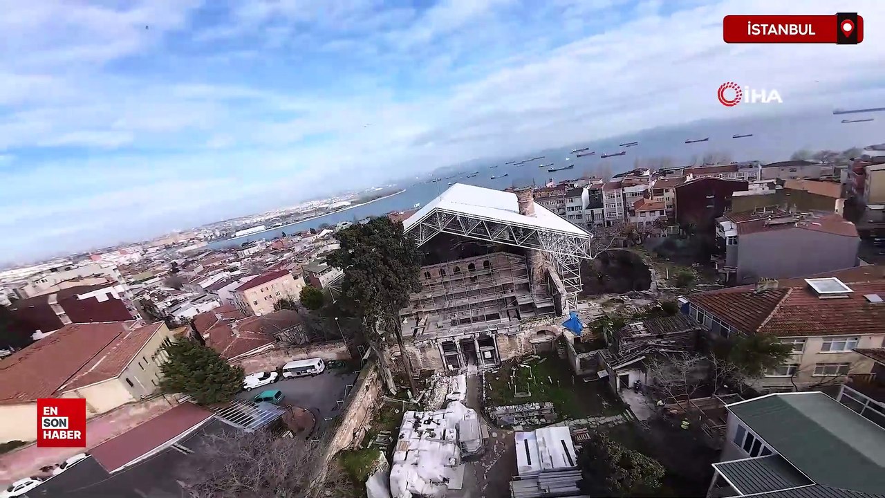 İmrahor İlyas Bey Camii aslına uygun olarak ihya ediliyor