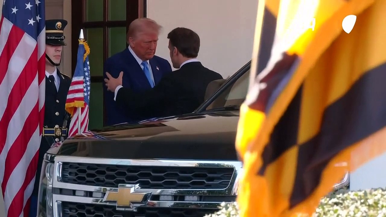 Macron warnt in USA vor Frieden durch 'Kapitulation' der Ukraine