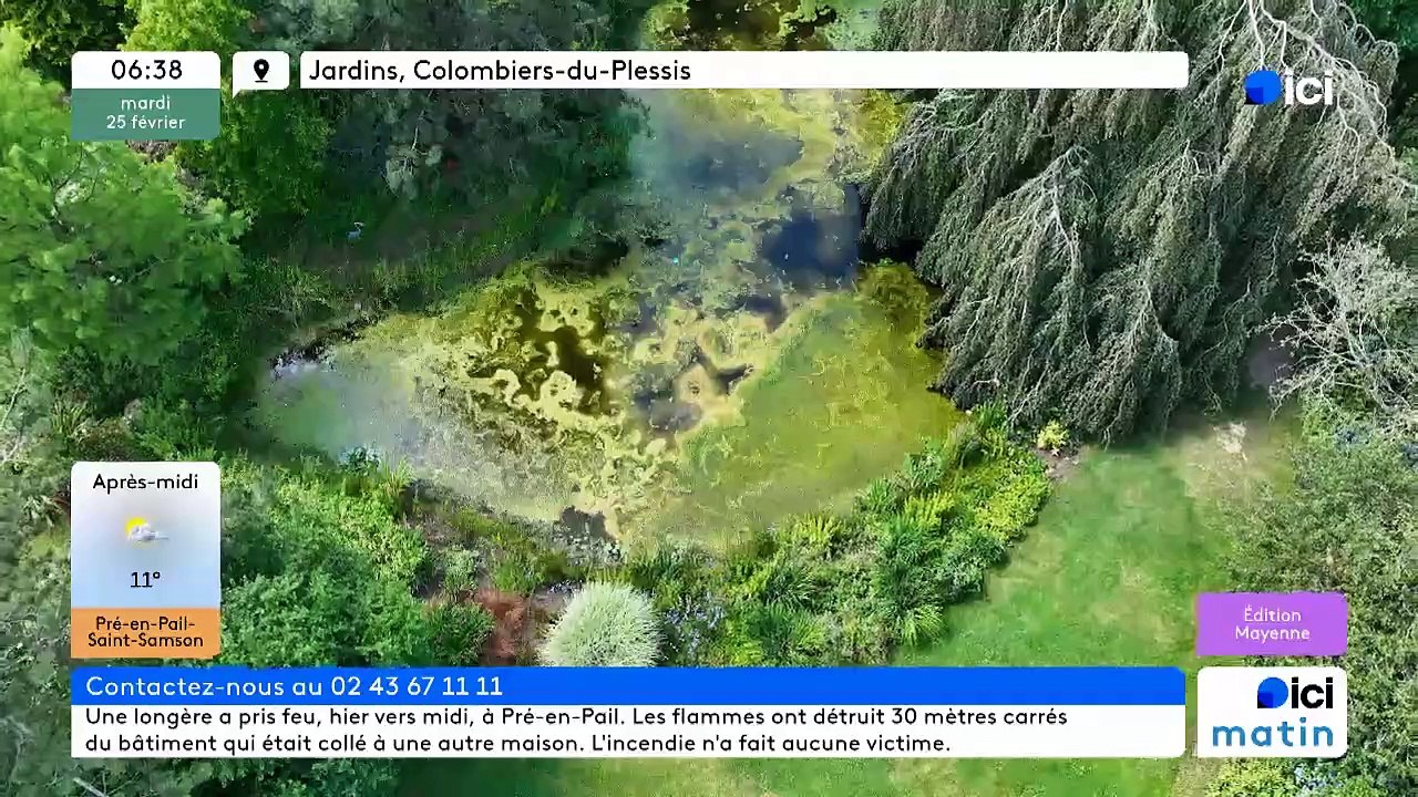 25/02/2025 - ici matin par ici Mayenne en vidéo
