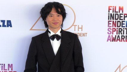 Hiroto Kanai 2025 Film Independent Spirit Awards Blue Carpet Arrivals