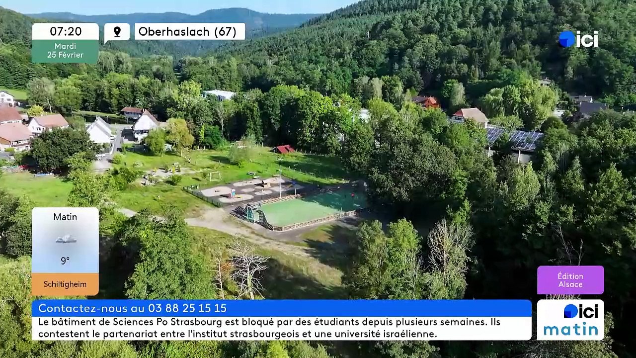 25/02/2025 - ici matin par ici Alsace en vidéo