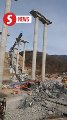 At least four dead in South Korea highway construction project collapse