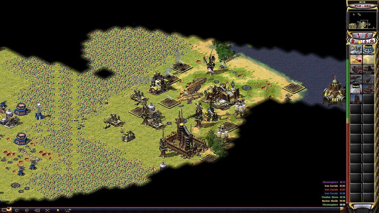 Red Alert 2 Yuri's Revenge | Lybia vs 7 superweapons | Boogeyman Hallway map