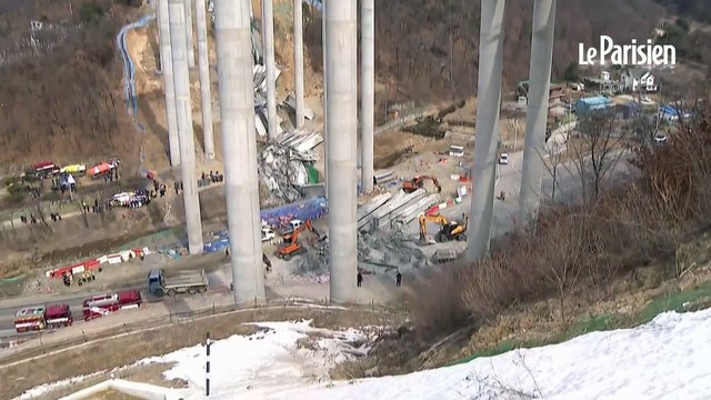 Au moins 4 morts et 6 blessés dans l'effondrement d'un pont en Corée du Sud