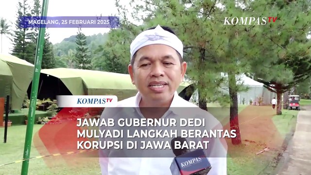 Gubernur Dedi Mulyadi Blak-blakan Bicara Langkah Berantas Korupsi di Jawa Barat