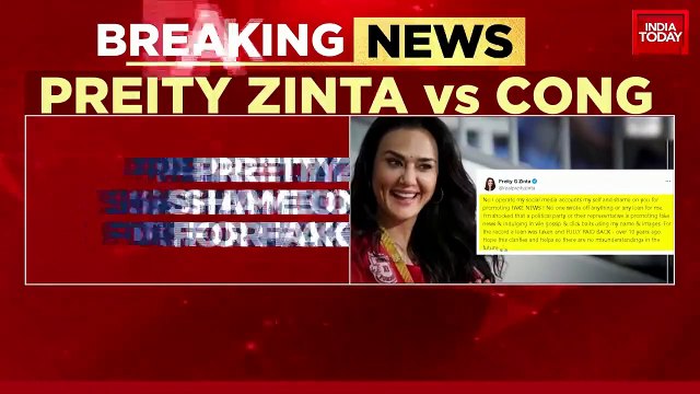 Preity Zinta addresses Kerala Congress allegations on social media