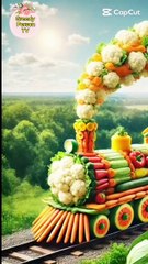 Vegetables Train