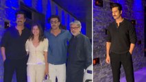 Ranbir Kapoor, Alia Bhatt & Vicky Kaushal Snapped At Sanjay Leela Bhansali’s Birthday Celebration