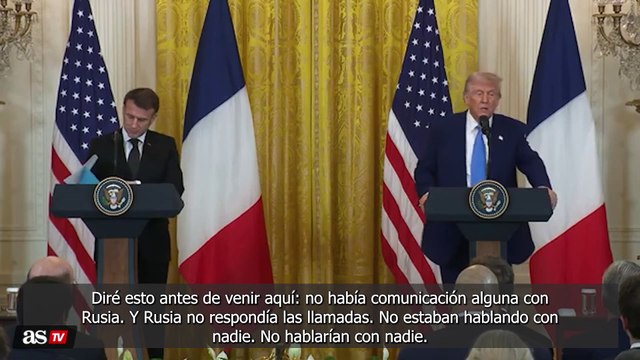 Trump asegura que Putin quiere terminar esta guerra en Ucrania