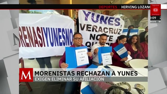 Morena se fractura en Veracruz por la afiliación de Yunes Márquez