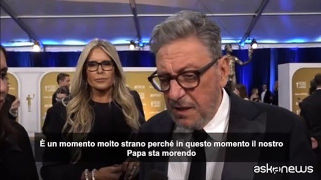Sergio Castellitto: «Felice per Conclave , ma con il Papa malato... è strano»