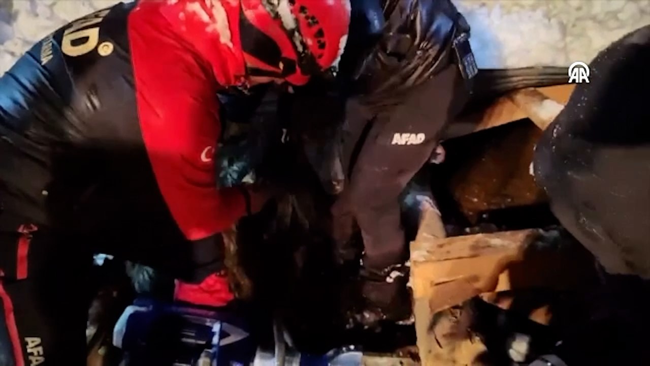 Ahırın çatısı çöktü; 50 küçükbaş öldü