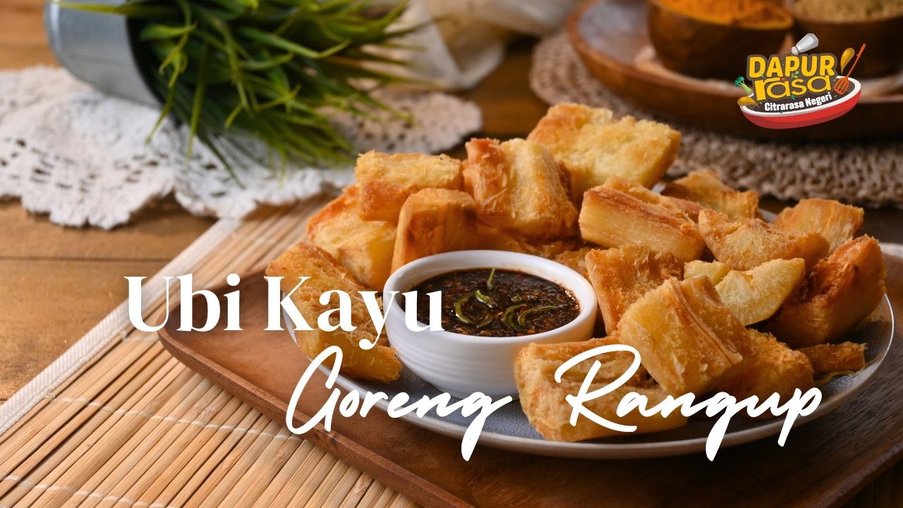 Ubi Kayu Goreng Rangup, Cicah Sambal Kicap Lagi Padu