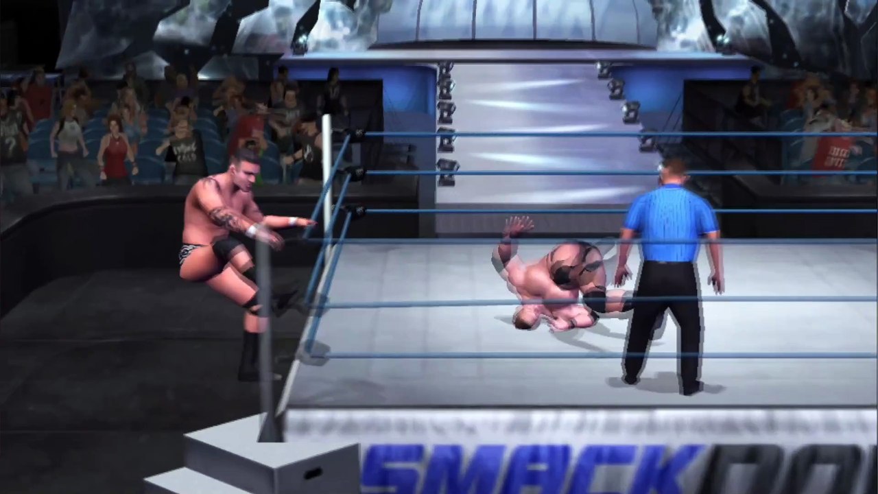 WWE Brock Lesnar vs Randy Orton SmackDown Here Comes the Pain | PCSX2 emulator PlayStation 2