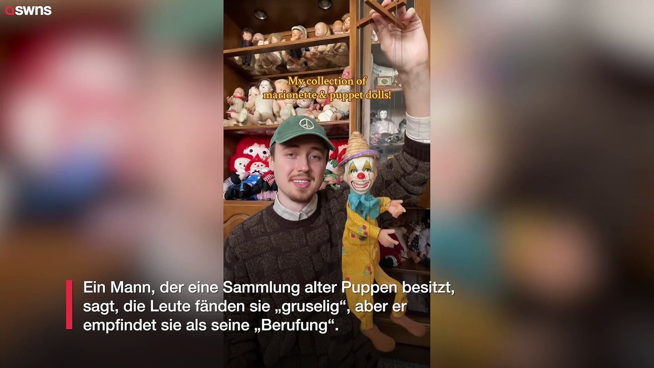 „Die Leute finden meine Sammlung alter Puppen gruselig - sie werden missverstanden“