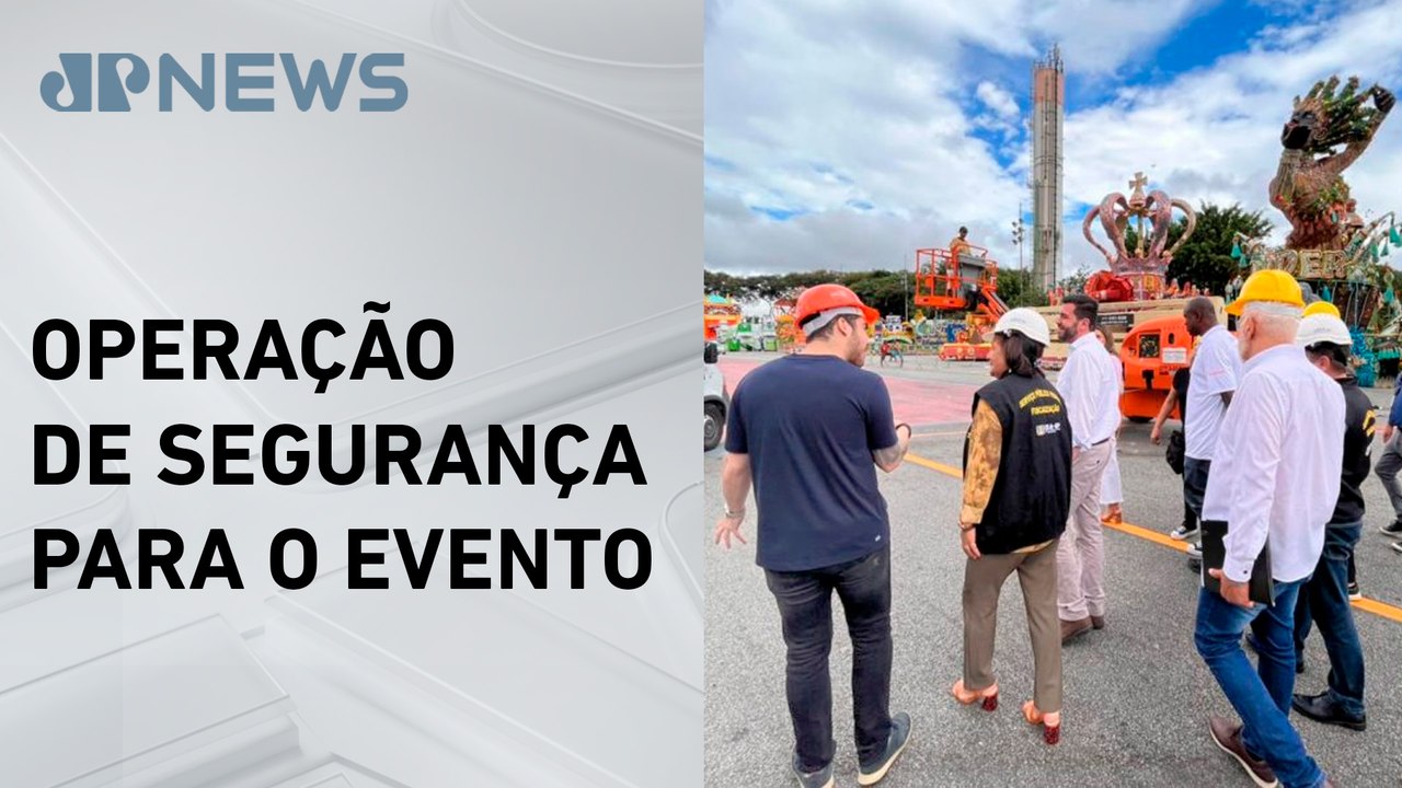 Crea-SP fiscaliza sambódromo do Anhembi para o Carnaval