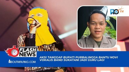 Aksi Tanggap Bupati Purbalingga Bantu Novi Vokalis Band Sukatani Jadi Guru Lagi