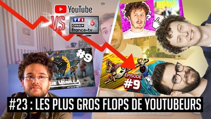YouTube VS la télé : Les plus gros flops de YouTubeurs