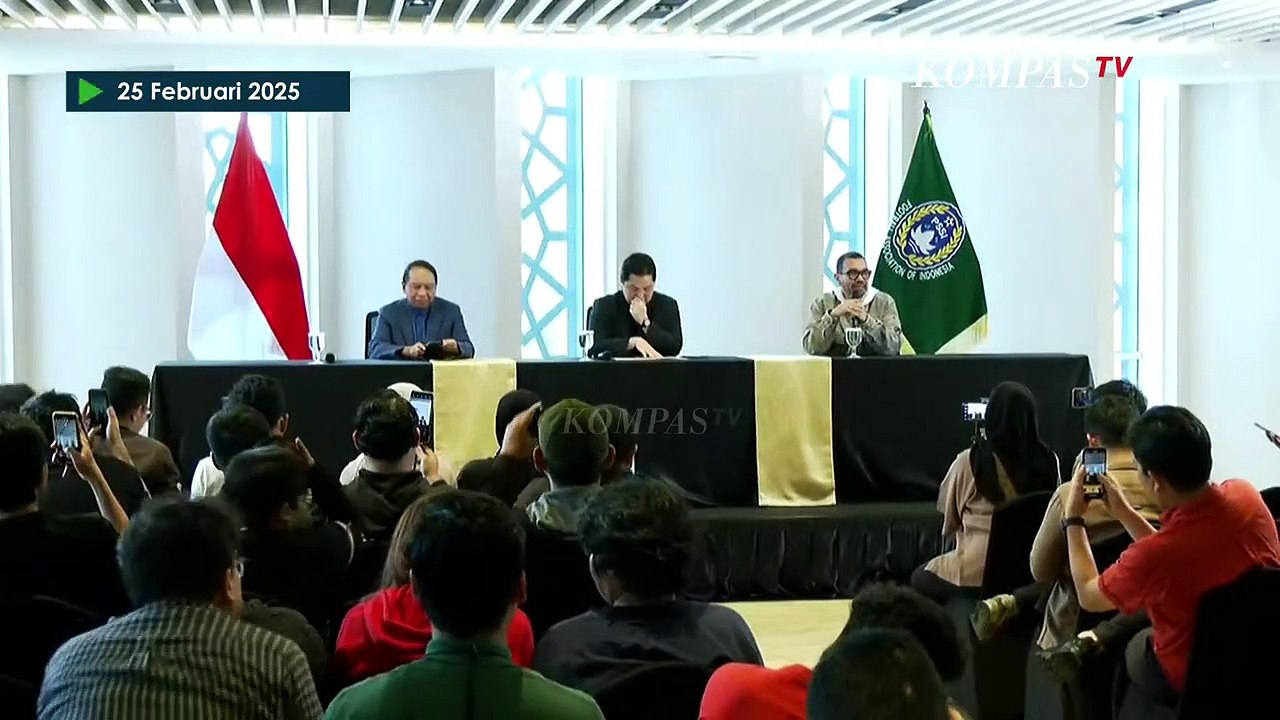 [FULL] Ketum PSSI Erick Thohir soal Indra Sjafri hingga Momentum Timnas Indonesia Lolos Piala Dunia