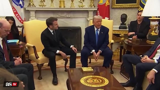 Macron says peace in Ukraine won’t happen without strong U.S. involvement